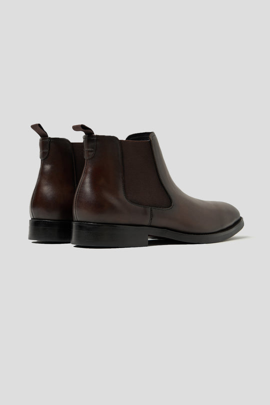 Braune Chelsea-Boots