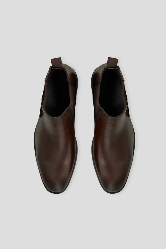 Braune Chelsea-Boots