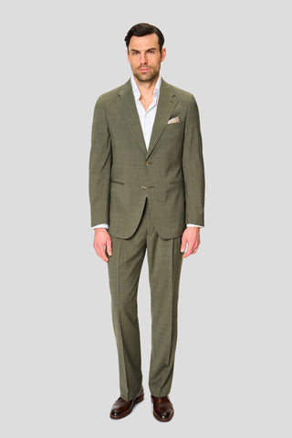 EXCLUSIVE grøn meleret blazer