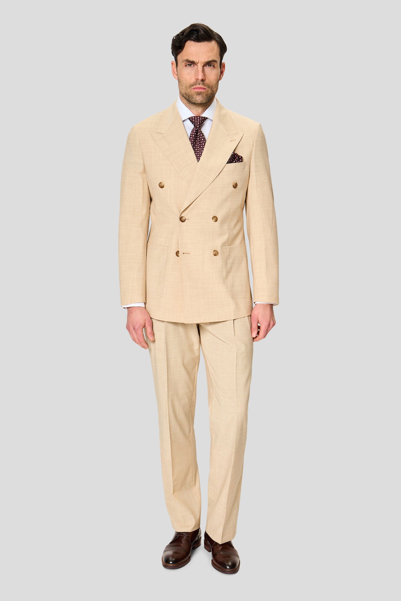 PREMIUM beige habitbukser