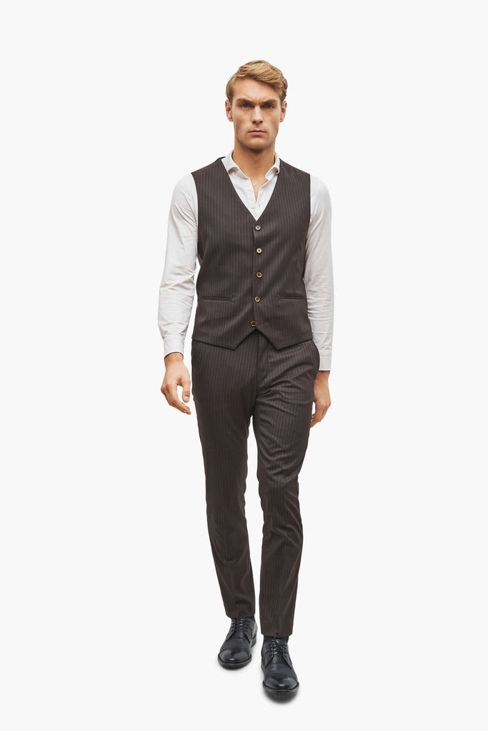 London brown vest | 999.00 kr | Suit Club