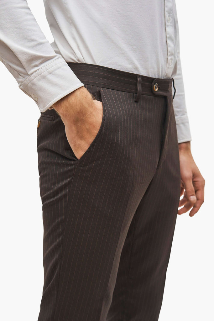 London brown suit pants | 999.00 kr | Suit Club