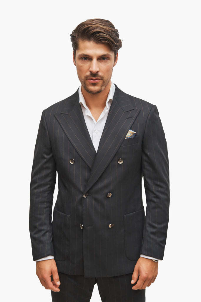 Berlin black doublebreasted two-piece suit | 2750.00 kr | Suit Club