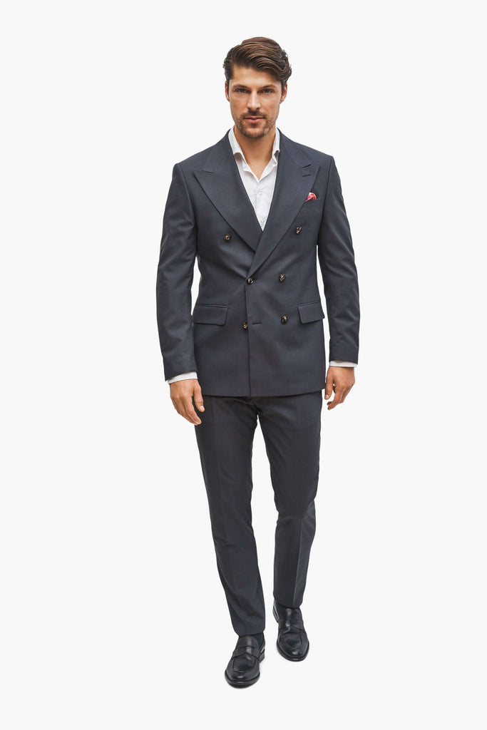 Aarhus graphite doublebreasted two-piece suit | 2750.00 kr | Suit Club