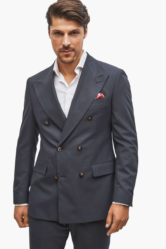 Aarhus graphite doublebreasted two-piece suit | 2750.00 kr | Suit Club