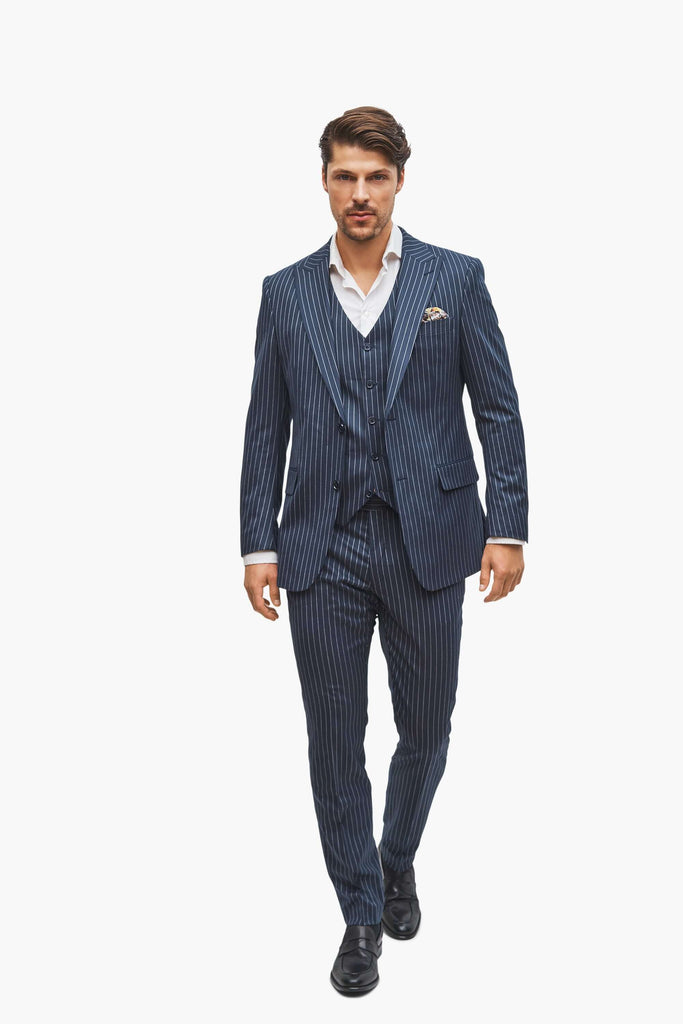Orlando blue three-piece suit | 3250.00 kr | Suit Club