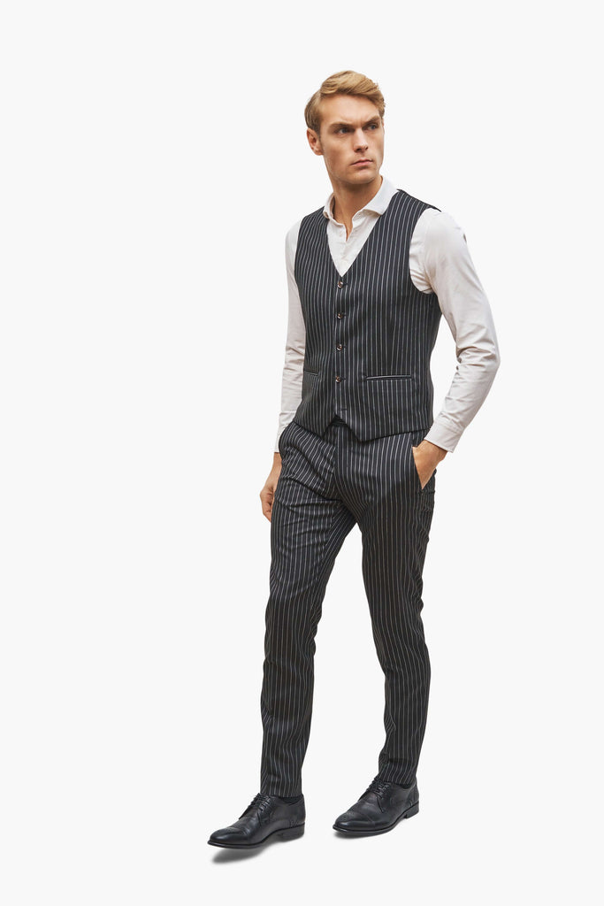 Milano black vest | 999.00 kr | Suit Club